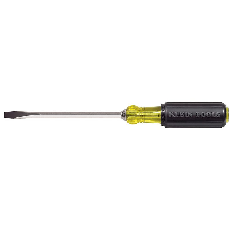 KLEIN TOOLS   600-6  SCREWDRIVER FLAT TIP 0.31X6.00 T34680