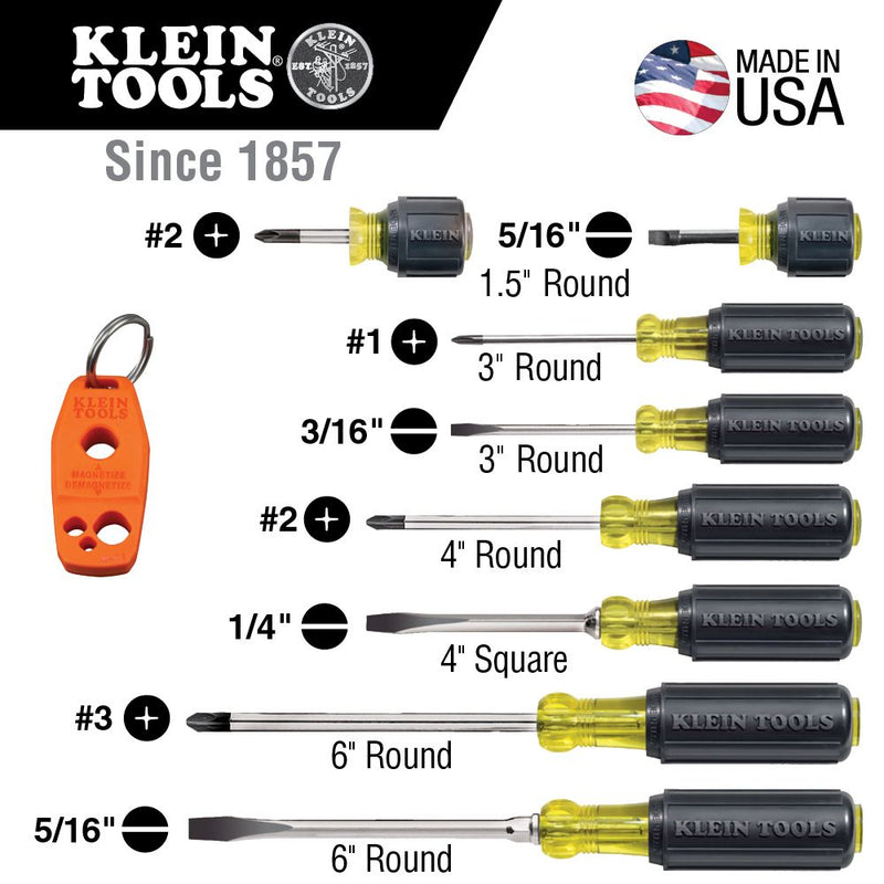 KLEIN TOOLS   600-4  SCREWDRIVER FLAT TIP 0.25X4.00 T34670