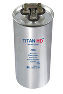 PACKARD CAP RUN 55+5MFD 440/370 ROUND TITAN HD USE PRCFD555A G00034B