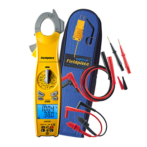 FIELDPIECE  LOADED CLAMP METER P/N SC640 T40110