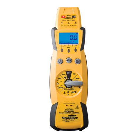 FIELDPIECE  HS36 AUTO-RANGING STICK METER W/TEMP/NCV/BACKLIGHT T34610