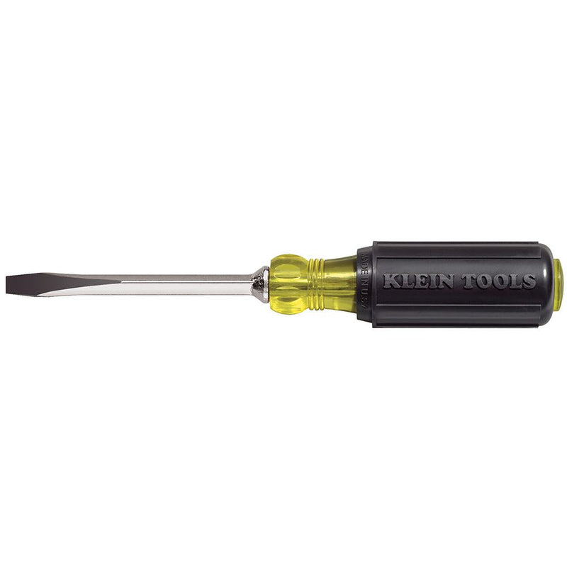 KLEIN TOOLS   600-4  SCREWDRIVER FLAT TIP 0.25X4.00 T34670