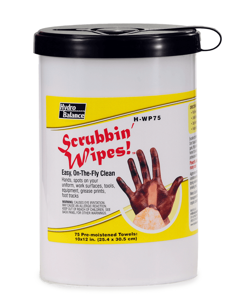 HYDRO BALANCE  H-WP75 CLEANER CLOTH WIPES V29400