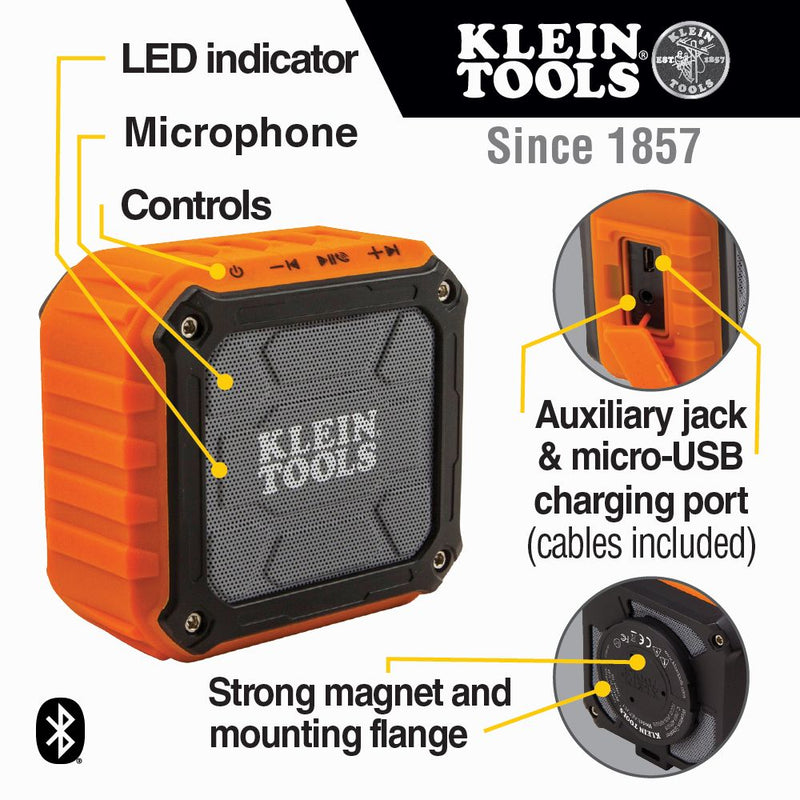 KLEIN TOOLS BLUETOOTH JOBSITE SPEAKER  P/N AEPJS1 T52270