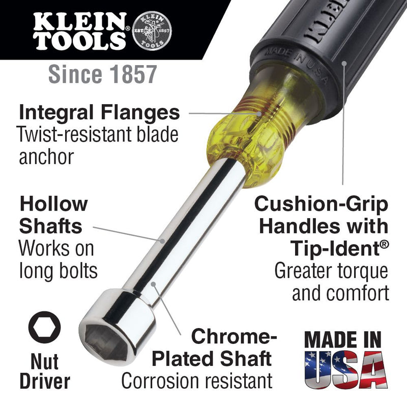 KLEIN TOOLS  646-11/32M NUT DRIVER T36080