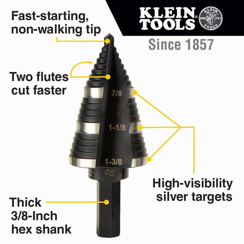 Klein Tools DRILL UNIBIT